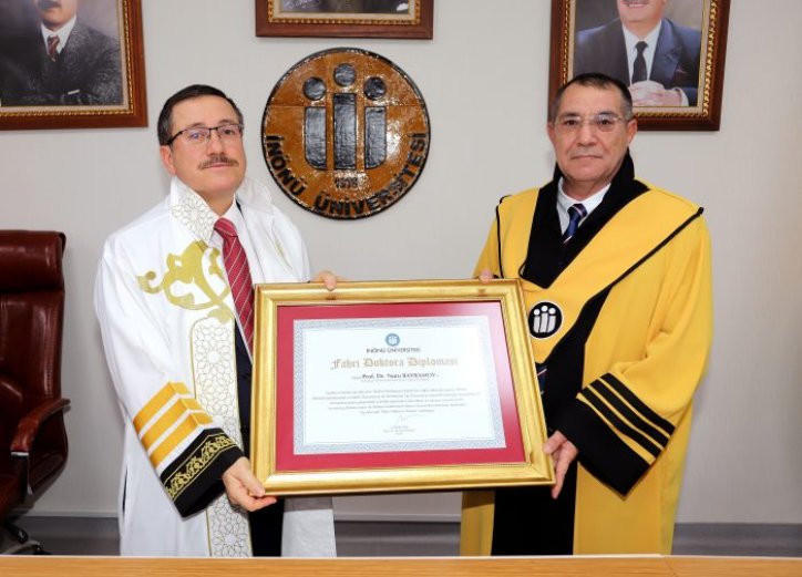 Professor N.Bayramov İnönü Universitetinin Fəxri doktoru seçilib